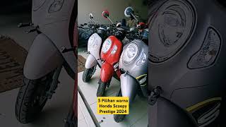 5 Pilihan warna Honda Scoopy Prestige 2024 terbaru hondascoopy scoopy scoopyprestige honda [upl. by Ruperta25]