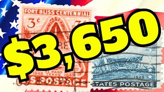 MOST VALUABLE RARE US POSTAGE STAMPS part 5 [upl. by Thunell]