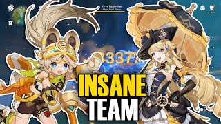 Navia and Kachina Team is OP  Genshin Impact Kachina Teams  Gacha Gaming [upl. by Natala]