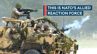 British Army takes the lead in Natos new Allied Reaction Force [upl. by Samara477]