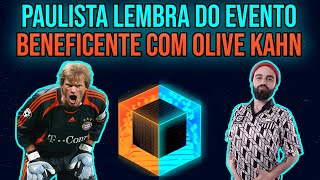 Paulista lembra do evento beneficente com Oliver Kahn  Podcast Caixa Preta [upl. by Ahsenit668]