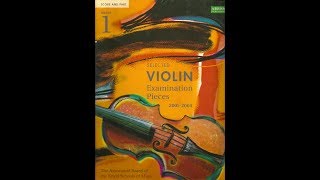 Margery Dawe Clog Dance ABRSM 20012004 Violin Grade 1 C3 🎻🎹 [upl. by Alaehs]