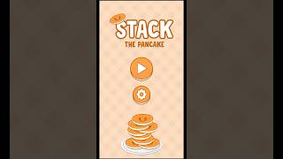 Stack The Pan Cake New 3D Game 2024  Game For Kids  Gaming Shorts Subscribe Now 💯 [upl. by Alletsirhc]