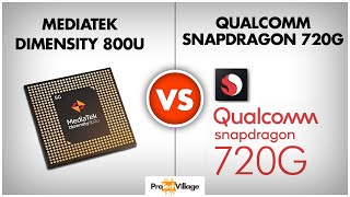 Mediatek Dimensity 800U vs Snapdragon 720G 🔥  Which is better  Snapdragon 720G vs Dimensity 800U [upl. by Ocirled]