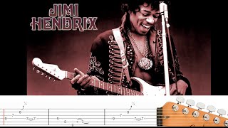 Izabella Jimmi Hendrix  Guitar Tab [upl. by Refinnaj]