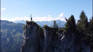 Bregenzerwald Wanderung Spektakulärer Gipfel  der Hälekopf mein Hausberg von Bizau aus [upl. by Adonis]