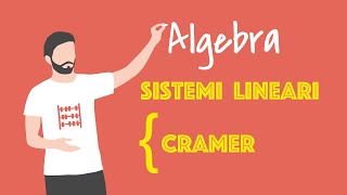 Sistemi lineari parte 56  Metodo di CRAMER [upl. by Rydder]