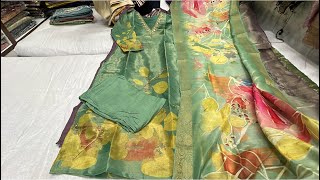 Chickpet Bangalore wholesale kurti sets amp co ord setsSingle saree courier available [upl. by Saltzman]