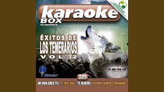 Te Quiero Karaoke Version [upl. by Sioled]