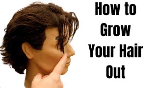 How to Grow your Hair Out  TheSalonGuy [upl. by Yroggerg]