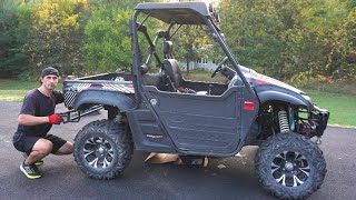 I Spent 60 Hours Rebuilding This Broken UTV Will It Run [upl. by Duer]