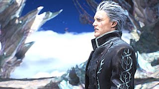 All Dante And Vergil Fight Cutscenes Devil May Cry 5 [upl. by Nossila129]