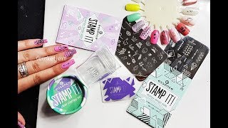 Essence Stamp It Clear Stampy Set amp Image Plates Review  femketjeNL [upl. by Ynez]