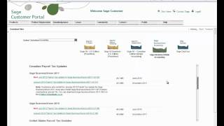 How to Download and Install the July 2012 Payroll Update for Sage BusinessVision 2011 amp 2010 [upl. by Lazor]