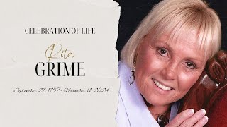 Rita Grimes Celebration of Life Part 1 Audio Problems [upl. by Chiou]