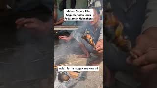 Makan Ulat Sagu Sabeta Bersama Suku Togutil Pedalaman Halmahera [upl. by Fiester]