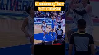 61 na lumalamon ng 7footerscottie thompson grabe yung ginawagilaspilipinashighlights fiba [upl. by Atnohs168]