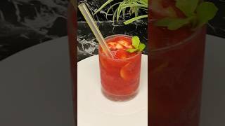 Strawberry mojito mocktail🍓 [upl. by Nevur]