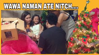 NATUSOK NG THUMBTACKS SI NITCH  DECORATING OUR CHRISTMAS TREE 2020 [upl. by Alil]