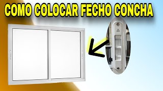 COMO COLOCAR FECHO CONCHA [upl. by Letney]