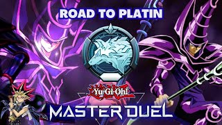 ICH BIN MIT EINEM F2P DARK MAGICIAN DECK PLATIN GEGANGEN YuGiOh  Master Duel [upl. by Hendry960]