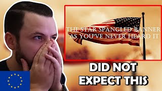 European Reacts to The Star Spangled Banner As Youve Never Heard It [upl. by Ttergram]