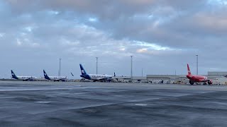 Live At Keflavik Airport IcelandPlane Spotting [upl. by Assecnirp564]