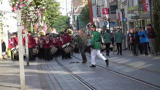 Bundesfanfarenkorps NeussFurth 1952 eV  NBSF 2018  Aufmarsch Sonntag morgen [upl. by Harpole]