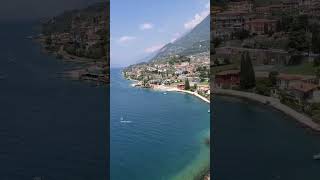 View from the Castello Scaligero di Malcesine shorts viralshorts viral italy [upl. by Suoivatnom]