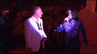 Michael Jackson at the birthday party of Christian Audigier  Sub Ita [upl. by Amitak]