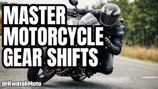 How To Shift Up And Down On a Motorcycle [upl. by Tor180]