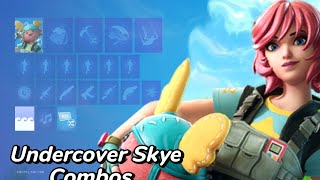 BEST COMBOS FOR NEW UNDERCOVER SKYE SKIN [upl. by Einhpets]