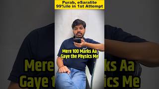 Focus on PYQs for JEE Mains 1st Attempt 💯 Easiest 99ile 😱 IIT Motivation shorts esaral jee2025 [upl. by Virgy]