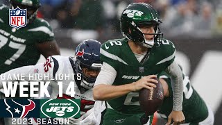 Houston Texans vs New York Jets  2023 Week 14 Game Highlights [upl. by Aruat]