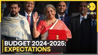 India Budget 202425 Key expectations  India News  Latest News  WION [upl. by Elakram]