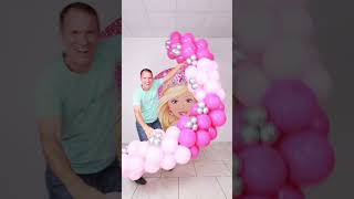 Easy balloon ideas 🤩👍 birthday decoration ideas at home  Balloon arch 🤩TikTok Videos balloon diy [upl. by Kcirddet]