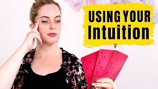 Reading Tarot Cards INTUITIVELY for beginners [upl. by Aynam]