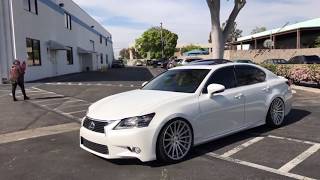 Modified Apexi Lexus GS 350  Vossen VFS2 20x95 x 20x105 4k [upl. by Airak638]