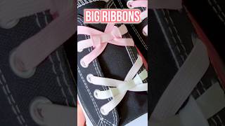 Two Big Ribbons How to tie shoelaces [upl. by Eldwin]