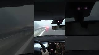 200 Km of FOG Supercharger V4 Day trip to Rome with my Tesla Model Y Part 10 [upl. by Dianthe34]