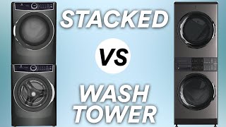 Stackable Washer and Dryer vs Wash Towers  Pros and Cons [upl. by Idram]