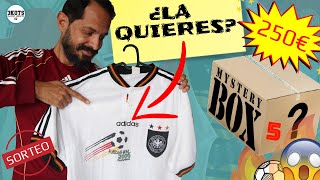 😱📦 CAJA MISTERIOSA Camisetas de Fútbol VINTAGE x 250€ 🎁Jerseys Selecciones Nacionales  SORTEO [upl. by Lilah]