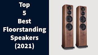 Top 5 Best Floorstanding Speakers 2021  BEST Tower Speakers  Detailed Review [upl. by Merrel651]