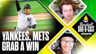 Mets even up NLCS with Dodgers Rodón leads Yankees to ALCS series lead  Baseball BarBCast [upl. by Loydie]