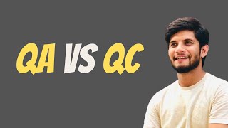 QA vs QC [upl. by Ainessej]