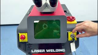 Mage Laser jewelry welding machine [upl. by Eesac366]