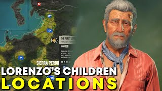 FAR CRY 6  All Lorenzos Children Locations  The Seeds Of Love Mission Map [upl. by Adnyl]