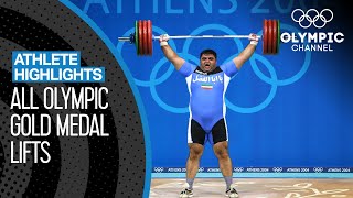 All Hossein Rezazadehs 🇮🇷 Weightlifting Olympic Medal Lifts  Athlete Highlights [upl. by Dyanne899]