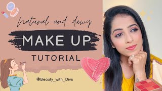 Glow Like a Pro Easy Natural amp Dewy Makeup Tutorial for Beginners  My First YouTube Video [upl. by As]