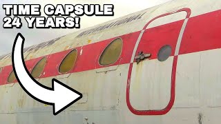 Untouched Plane since 24 Years  INSIDE french Caravelle [upl. by Sej]